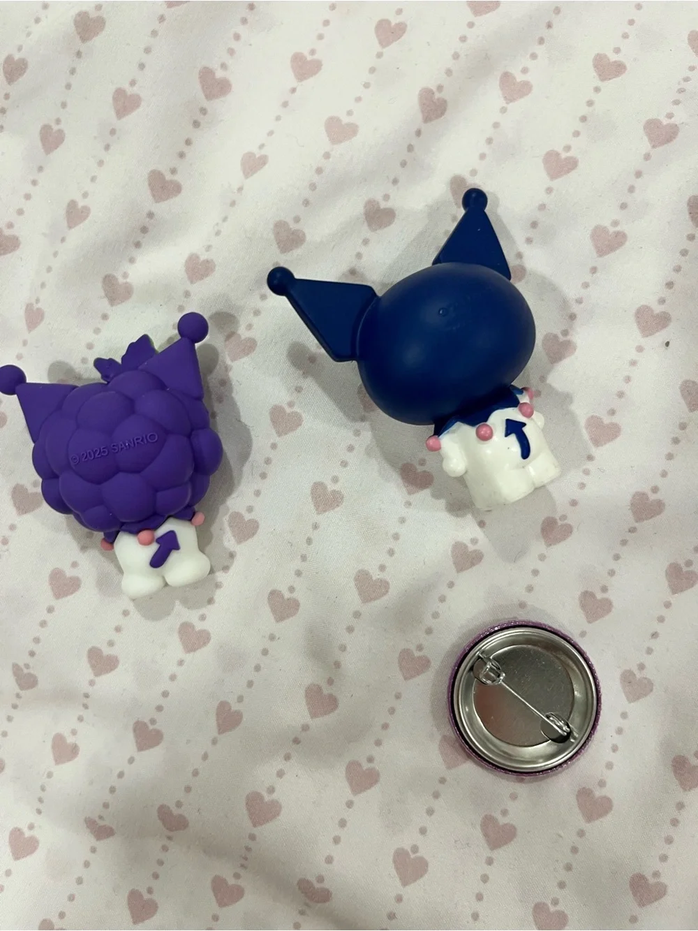 SANRIO KUROMI BUNDLE - Purple Stationery Set with Figurines